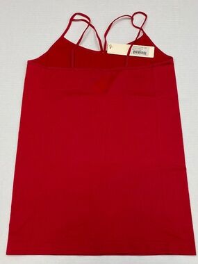 Yelete Cami Tank Harness Spaghetti Straps Seamless Plus One Size (US 12-18) NWT